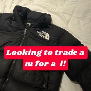 North Face Puffer Jacket Size Medium